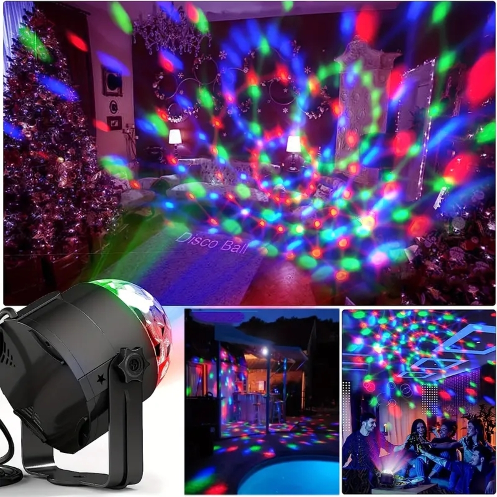 NEW Vibrant Multicolor Disco Outdoor,Room Party Lights for Exciting Celebrations